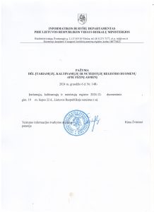 Police clearance certificate of Lithuania with apostille and translation services 