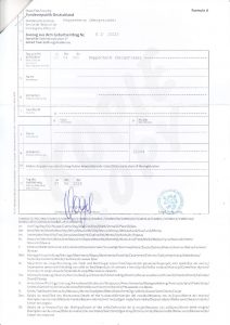 Birth and marriage certificate with apostille and translation services from Germany